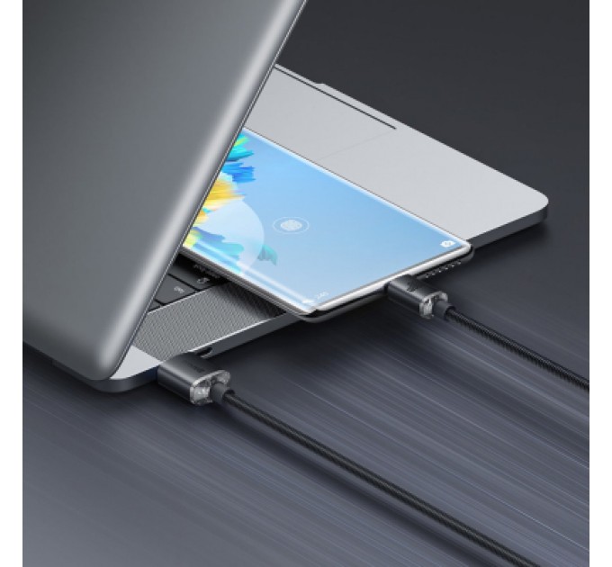 Baseus Дата кабель USB 2.0 AM to USB-C 1.2m 100W black Baseus (CAJY000401)