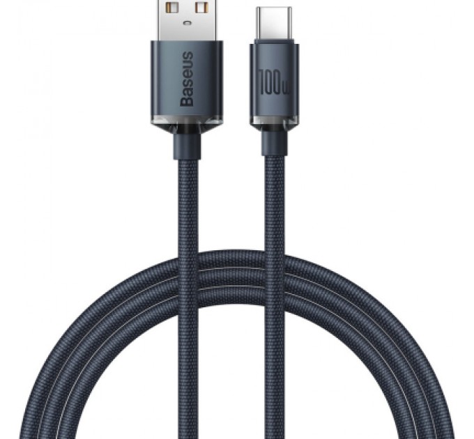 Baseus Дата кабель USB 2.0 AM to USB-C 1.2m 100W black Baseus (CAJY000401)