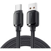 Дата кабель USB 2.0 AM to USB-C 1.0m 7A black Essager (EXCT-TD01-P)