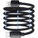 Essager Дата кабель USB 2.0 AM to USB-C 1.0m 7A black Essager (EXCT-TD01-P)