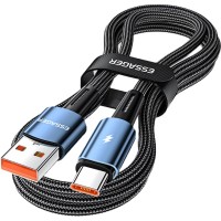 Дата кабель USB 2.0 AM to USB-C 1.0m 120W blue Essager (EXC120-CG03-P)