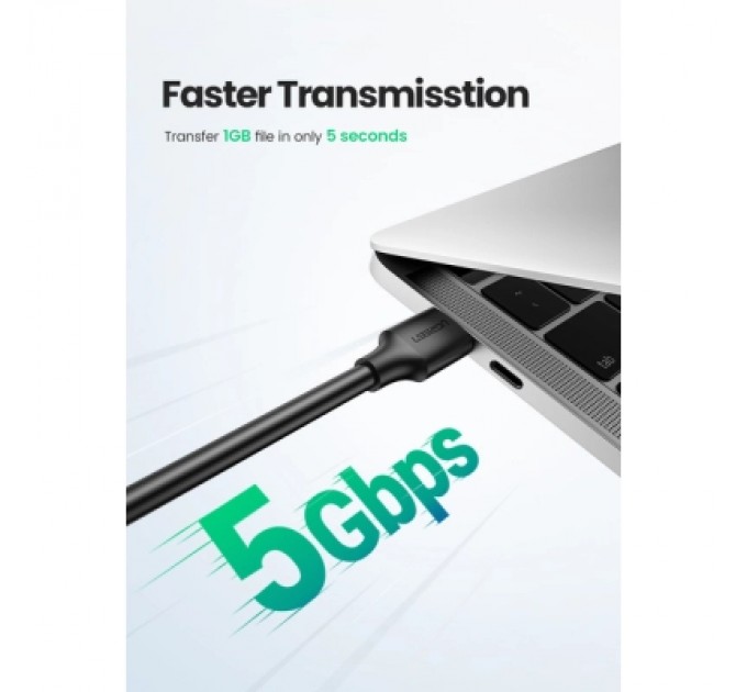 Ugreen Дата кабель USB 3.0 AM/AM 2.0m US128 black Ugreen (10371)