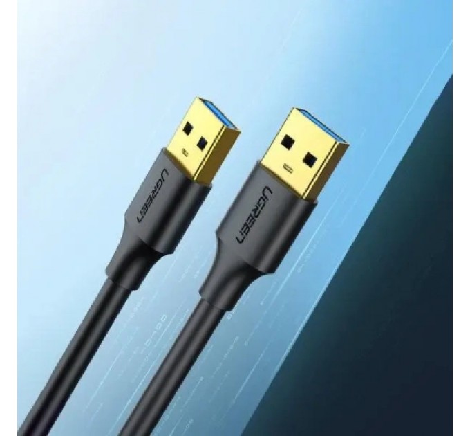 Ugreen Дата кабель USB 3.0 AM/AM 3.0m US128 black Ugreen (90576)
