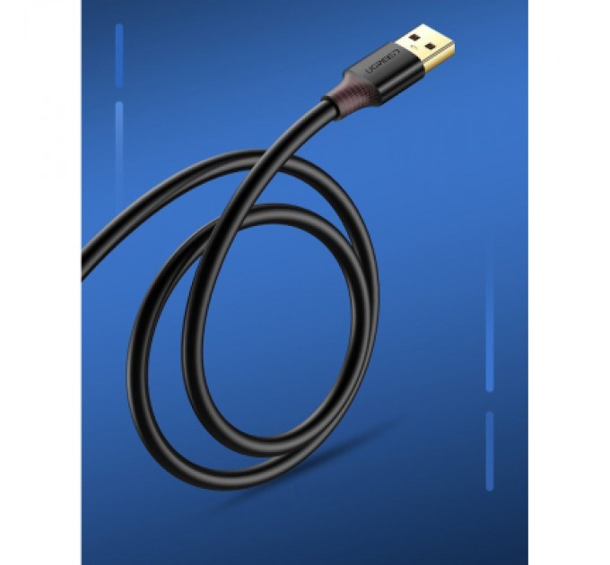 Ugreen Дата кабель USB 3.0 AM/AF 0.5m US129 black Ugreen (30125)