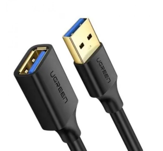 Ugreen Дата кабель USB 3.0 AM/AF 1.0m US129 black Ugreen (10368)