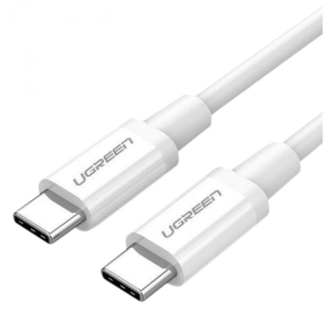 Ugreen Дата кабель USB-C to USB-C 0.5m 3A 60W US264 white Ugreen (60517)
