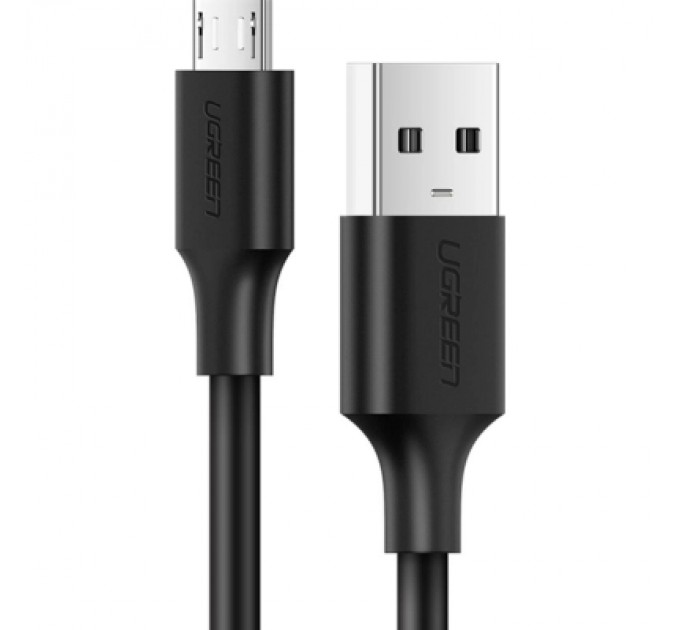 Ugreen Дата кабель USB 2.0 AM to Micro 5P 0.25m 2A US289 black Ugreen (60134)