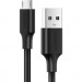 Ugreen Дата кабель USB 2.0 AM to Micro 5P 0.25m 2A US289 black Ugreen (60134)