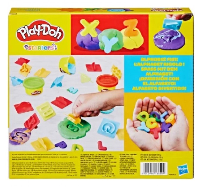 Hasbro Набір для творчості Hasbro Play-Doh Основи E8532 Fundamentals letters (Play-Doh Основи E8532 Fundamentals lette)
