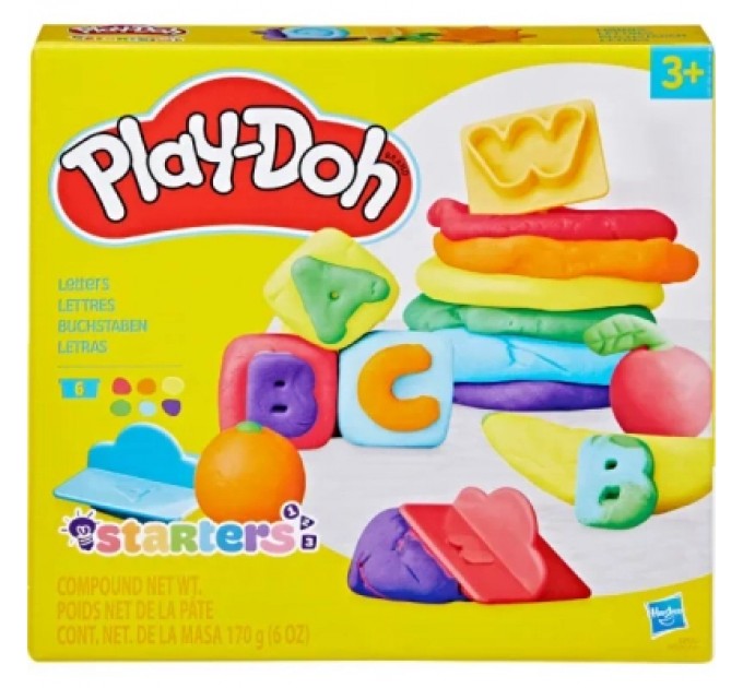 Hasbro Набір для творчості Hasbro Play-Doh Основи E8532 Fundamentals letters (Play-Doh Основи E8532 Fundamentals lette)