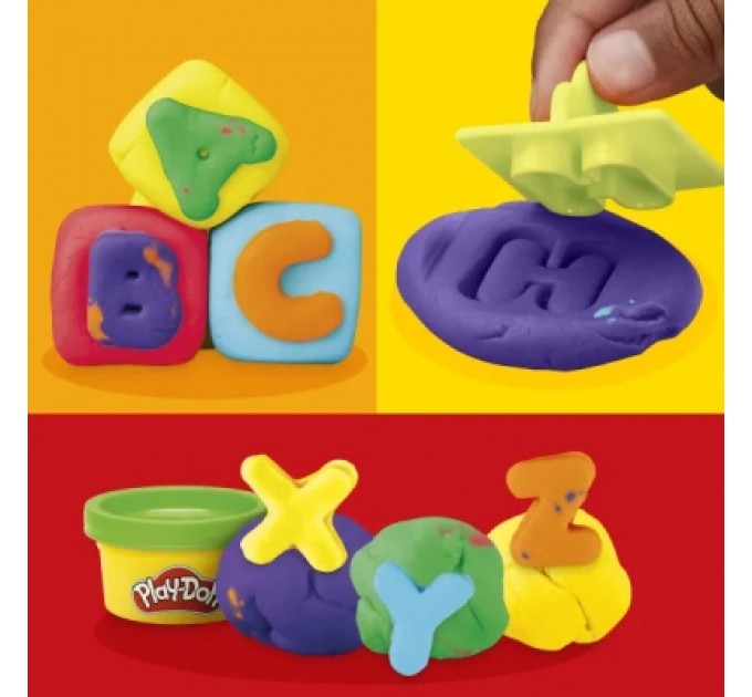 Hasbro Набір для творчості Hasbro Play-Doh Основи E8532 Fundamentals letters (Play-Doh Основи E8532 Fundamentals lette)