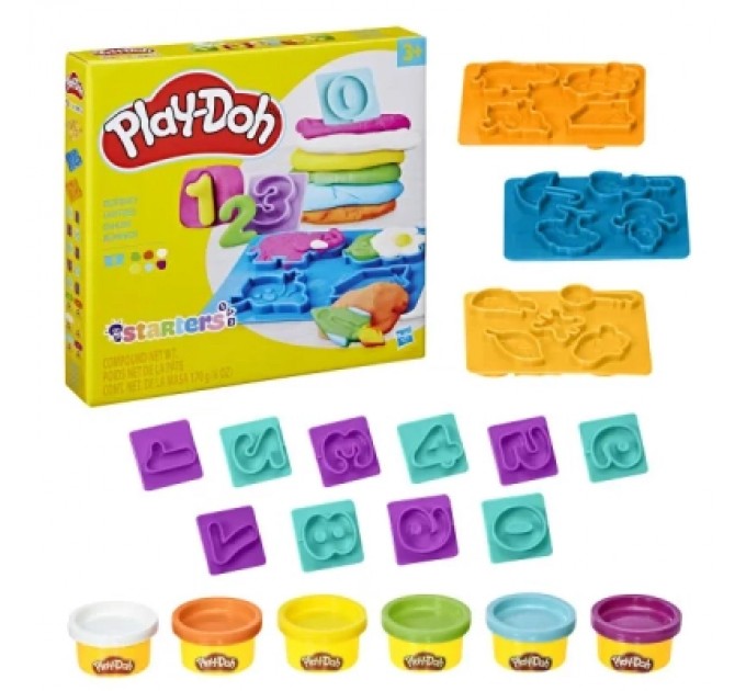 Hasbro Набір для творчості Hasbro Play-Doh Основи E8533 Fundamentals numbe (E8530_E8533)