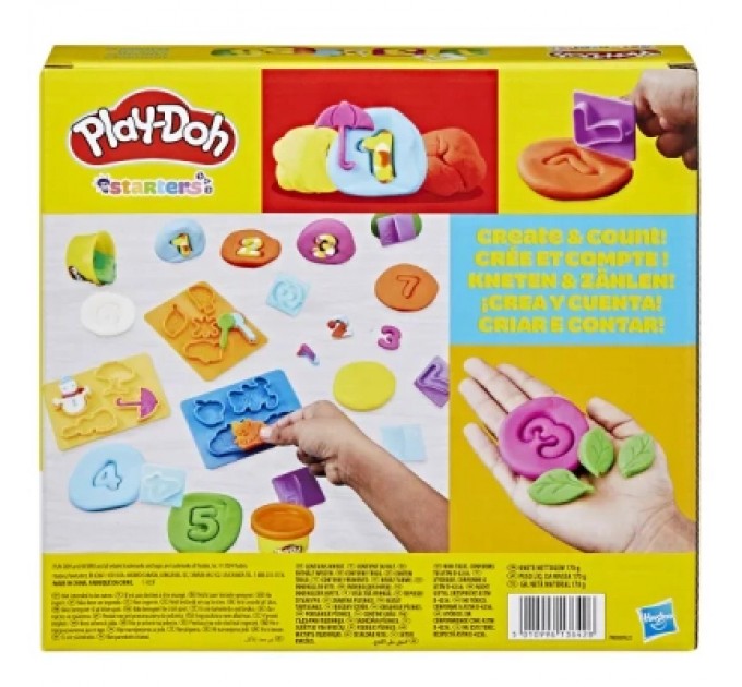 Hasbro Набір для творчості Hasbro Play-Doh Основи E8533 Fundamentals numbe (E8530_E8533)
