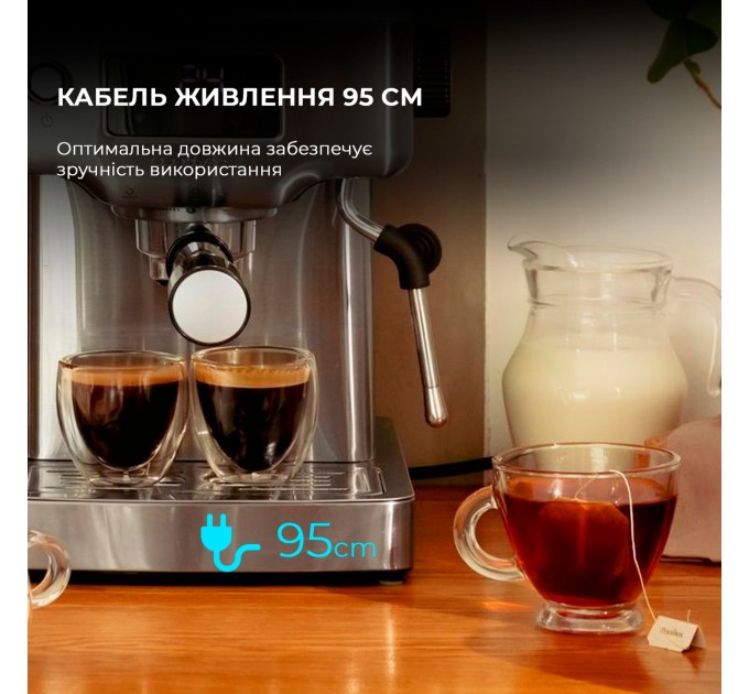 Cecotec Кавоварка Cecotec  Power Espresso 20 Barista Compact (CCTC-01986)