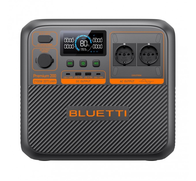 BLUETTI Портативна зарядна станція 2700W PREMIUM 200 V2 BLUETTI