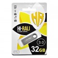 Hi-Rali Флеш-накопичувач USB3.0 32GB Hi-Rali Shuttle Series Silver (HI-32GB3SHSL)