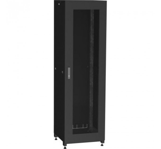 Шафа напольна Ipcom 42U 19" 600x1000 (С-42U-06-10-ДС-ПГ-1-9005)