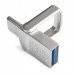 T&G Флеш-накопичувач USB 2.0 16GB Type-C T&G 104 Metal Series Silver (TG104TC-16G)