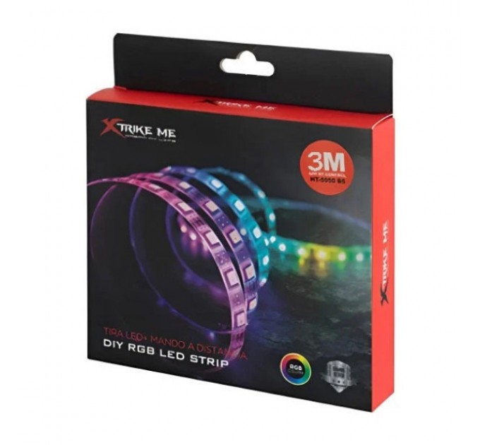 Xtrike ME Світлодіодна стрічка Xtrike Me 5050 (Led Chip) Bluetooth, App Control, 3m (HT-5050B3)