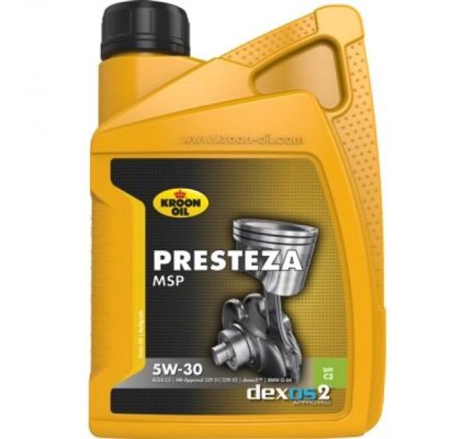 Kroon-Oil Моторна олива Kroon-Oil PRESTEZA MSP 5W-30 1л (KL 33228)