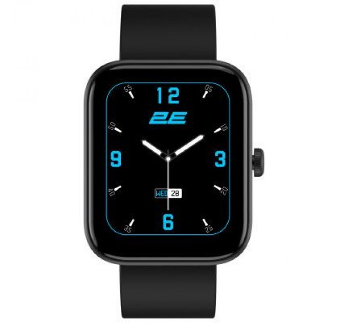 2E Смарт-годинник 2E Alpha SQ Music Edition 46mm Black (2E-CWW40BK)