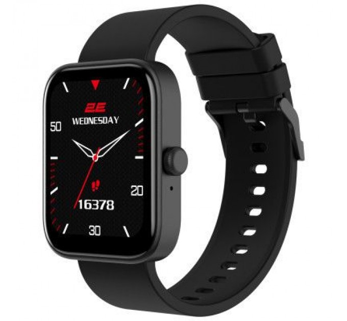 2E Смарт-годинник 2E Alpha SQ Music Edition 46mm Black (2E-CWW40BK)