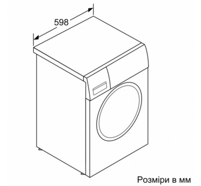 Bosch Пральна машина Bosch WGE02200BY