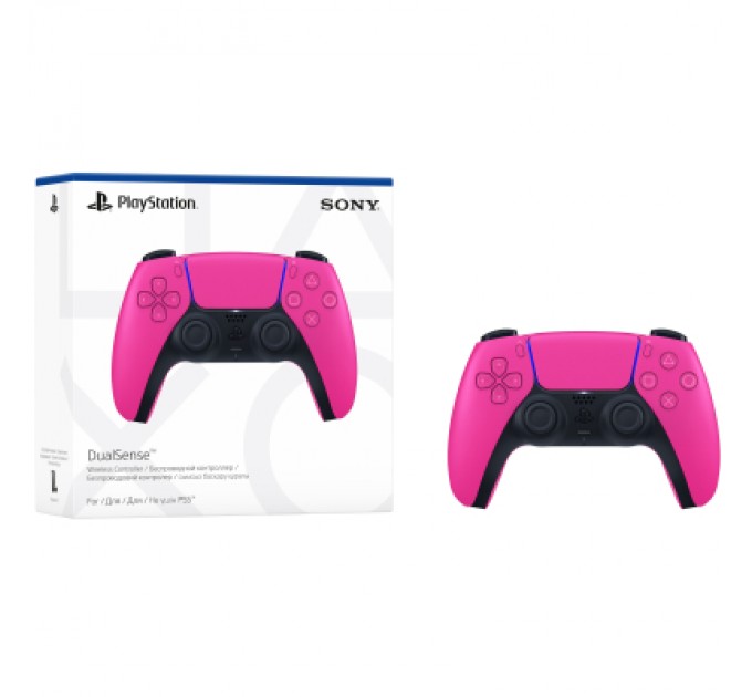 Sony Playstation Геймпад Sony Playstation DualSense Bluetooth PS5 Nova Pink (1000040193)