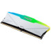 Apacer Модуль пам'яті для комп'ютера DDR4 16GB (2x8GB) 3200 MHz NOX RGB White Apacer (AH4U16G32C28YNWAA-2)