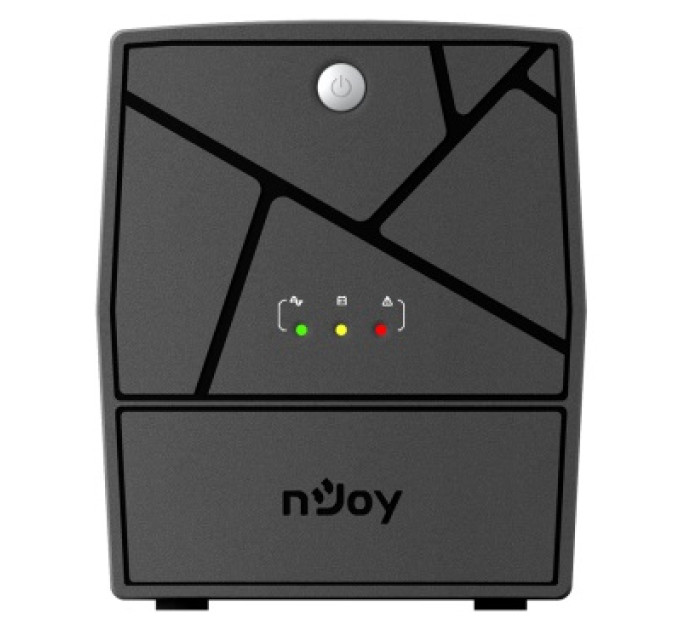 nJoy Джерело безперебійного живлення NJOY Keen 1000 (UPLI-LI100KU-CG01B), Lin.int., AVR, 4 x евро, USB, пластик