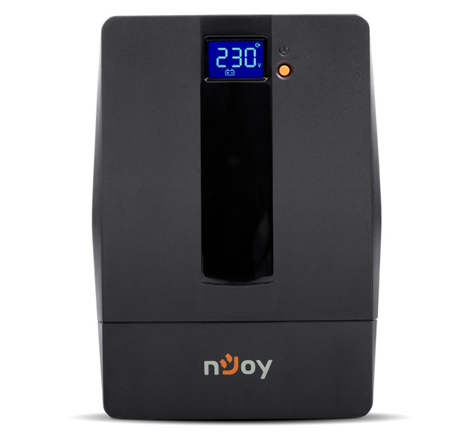 nJoy Джерело безперебійного живлення NJOY Horus Plus 1500 (PWUP-LI150H1-AZ01B) Lin.int., AVR, 4 x евро, USB, LCD, пластик