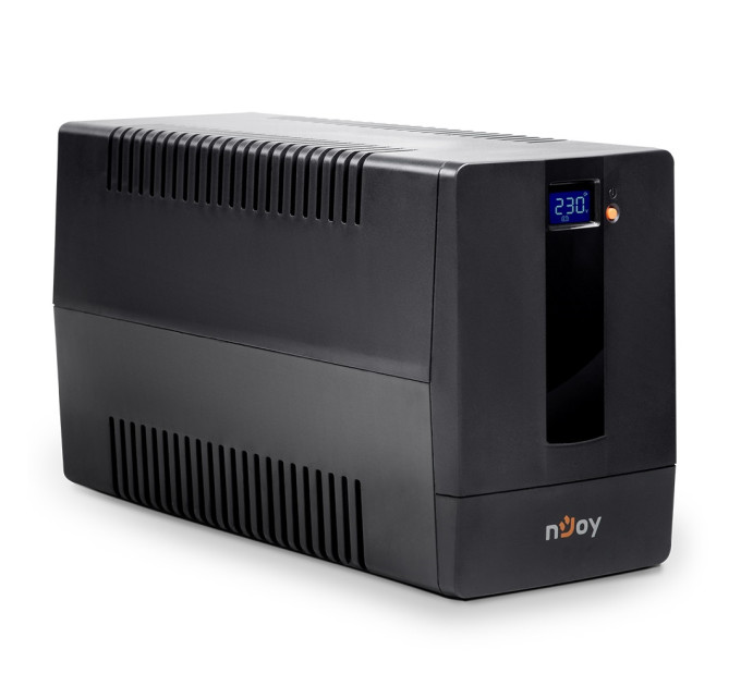 nJoy Джерело безперебійного живлення NJOY Horus Plus 1500 (PWUP-LI150H1-AZ01B) Lin.int., AVR, 4 x евро, USB, LCD, пластик