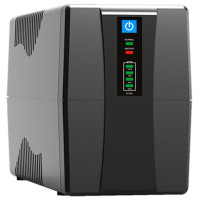 ИБП FrimeCom V-2000 LED, Line Int., AVR, 3 x евро, LED, металл