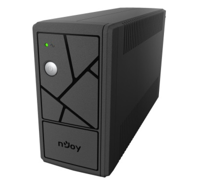 nJoy Джерело безперебійного живлення NJOY Keen 600 (UPLI-LI060KU-CG01B) Lin.int., AVR, 2 x евро, USB, пластик