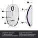 Стрічка для принтера етикеток Brady Self-laminating Vinyl, 2.7 - 5.1 мм., Black on White (M21-1000-427)