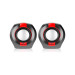 REAL-EL Акустична система REAL-EL S-50 Black/Red