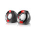 REAL-EL Акустична система REAL-EL S-50 Black/Red