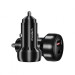 Choetech Автомобильное зарядное устройство Choetech (1USB Type C; 1USB) 60W PD3.0 QC3.0 Black (TC0014)