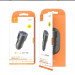 SkyDolphin Автомобильное зарядное устройство SkyDolphin SZ15 Aluminium QC3.0 (2USB, 2.4A) Black (AZP-000087)