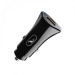SkyDolphin Автомобільний зарядний пристрій SkyDolphin SZ16 PD+QC3.0 (2USB, 3.1A) Black (AZP-000090)