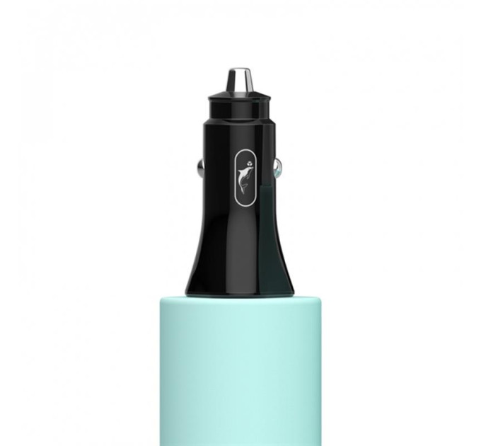 SkyDolphin Автомобильное зарядное устройство SkyDolphin SZ16 PD+QC3.0 (2USB, 3.1A) Black (SDAZP-000090)
