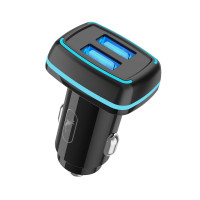 Автомобильное зарядное устройство SkyDolphin SZ18 (2USB, 3.4A) Black (SDAZP-000098
)