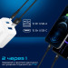 Promate Зарядное устройство Promate BiPlug-2 White