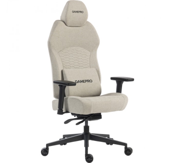 GamePro Крісло ігрове GamePro GC760LG Fabric Light Gray (GC760LG)