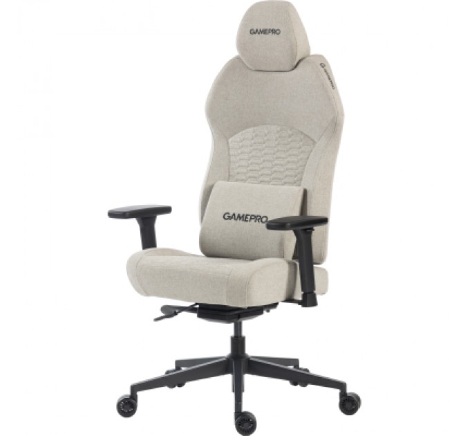 GamePro Крісло ігрове GamePro GC760LG Fabric Light Gray (GC760LG)