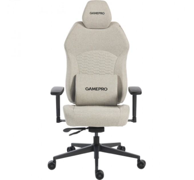 GamePro Крісло ігрове GamePro GC760LG Fabric Light Gray (GC760LG)