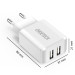 Choetech Сетевое зарядное устройство Choetech (2USBх2A) White (C0030)
