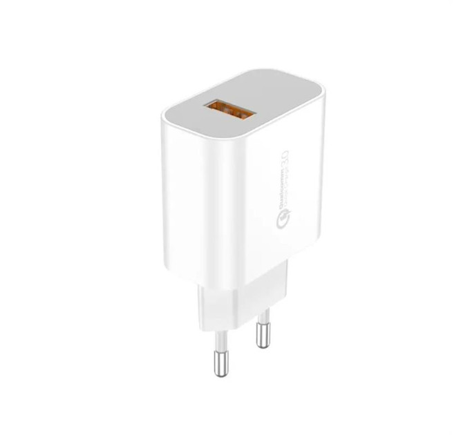 Foneng Сетевое зарядное устройство Foneng EU46 QC3.0 Charger (1USBх3A) White (EU46-CH-TC) + кабель USB Type C