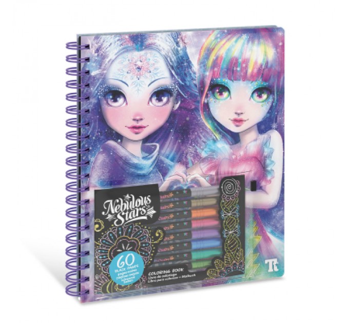 Nebulous Stars Набір для творчості Nebulous Stars Розмальовка Айседора чорні аркуші (11136)