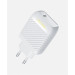 Luxe Cube Сетевое зарядное устройство Luxe Cube Dynamic 18W (1USBх3A) White (4446689880643)